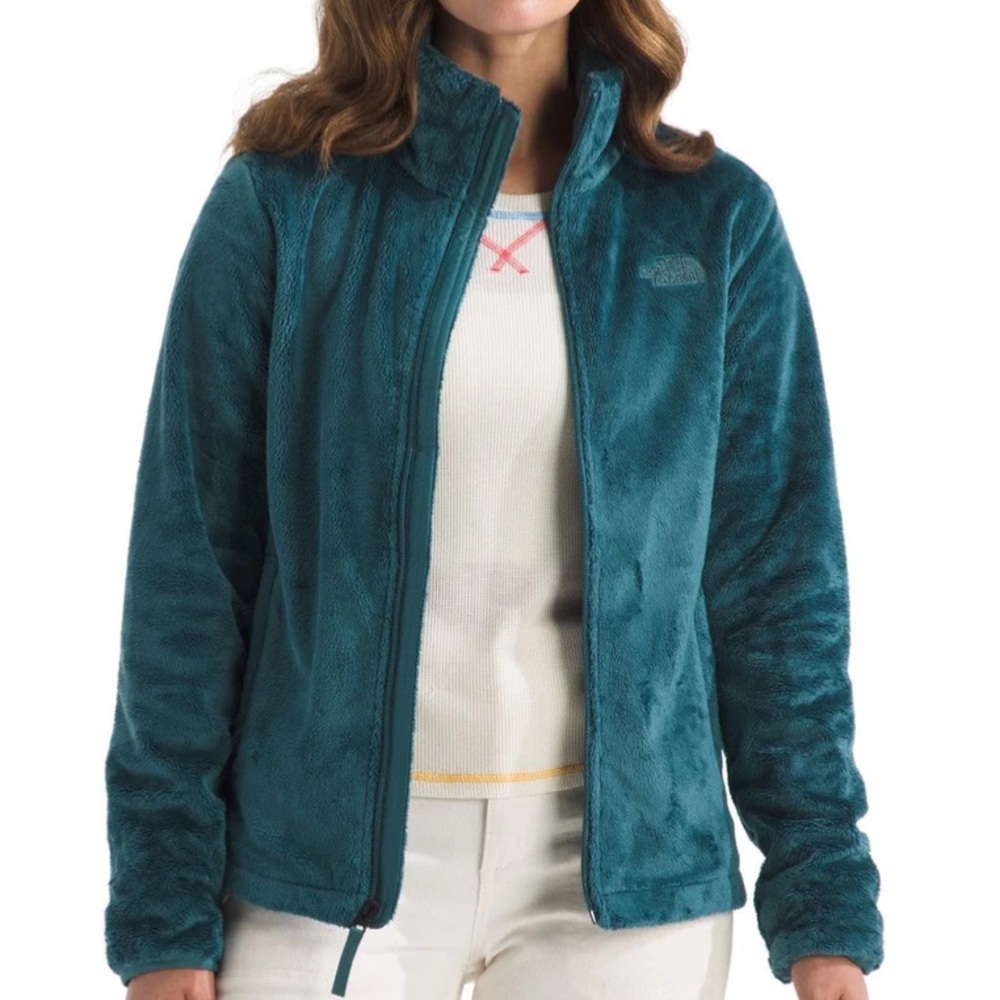The North Face Blue & Green Osito Fleece Jacket